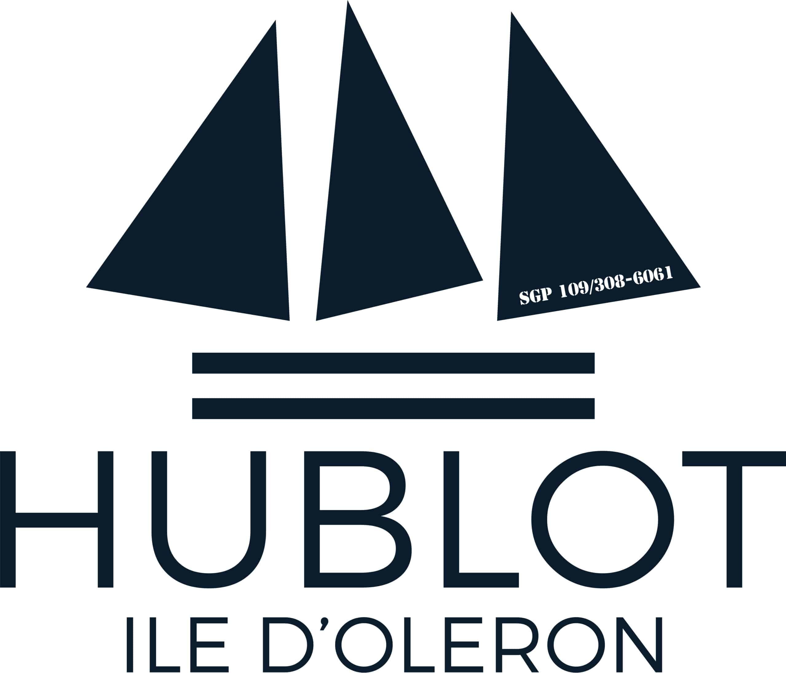 Hublot | Île d'Oléron - Vêtements marins logo blanc