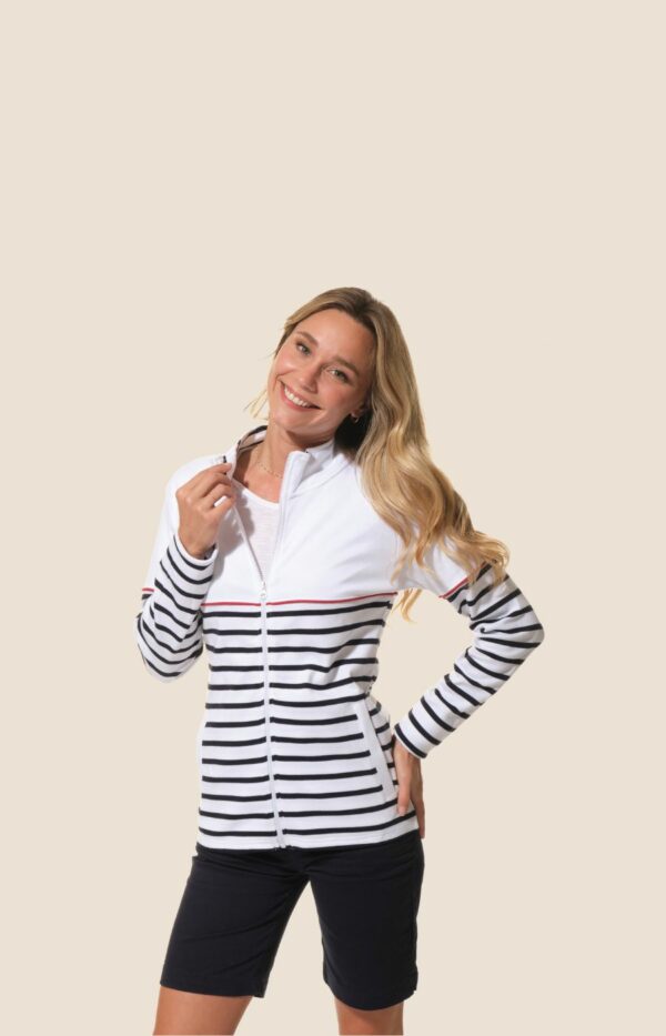 Pull marinière Femme | Hublot Oléron