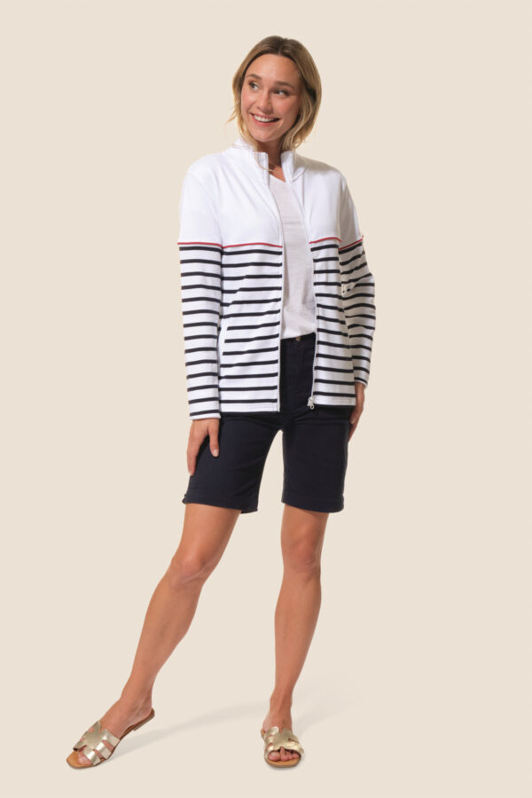 Pull marinière Femme | Hublot Oléron