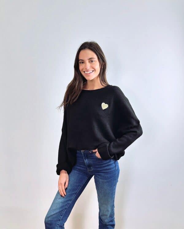 Pull Oversize Coeur